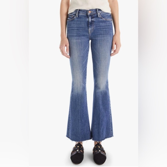 Mother The Weekender Fray Jeans - Walking On Coals - Size 24 - Picture 2 of 16